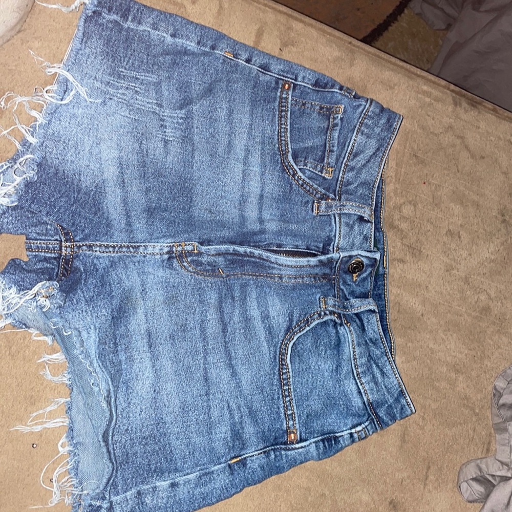 Size 4 blue Jean shorts